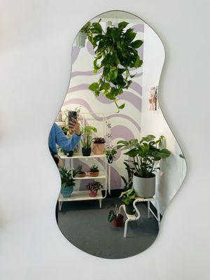 cute irregular full body mirror!