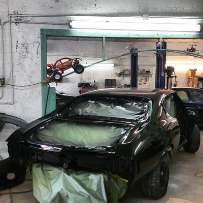 1972 chevelle after paint