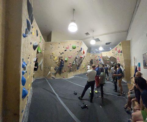 1 of 2 bouldering areas