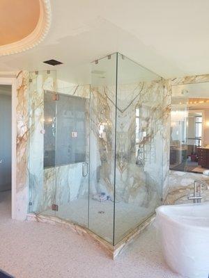 Custom Shower Enclosure