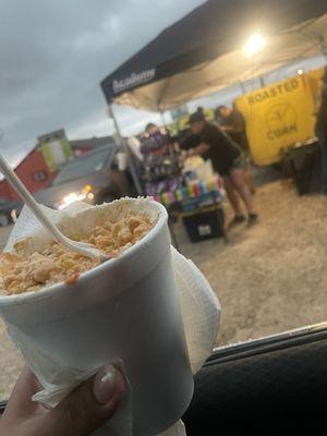 Esquites asados - grilled corn