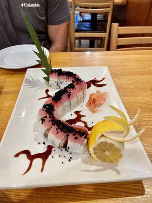 Fired dragon roll