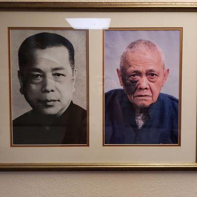 Lai Yip Chi on left, Pan Nam on right