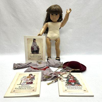 American Girl Doll white body with clothes and books