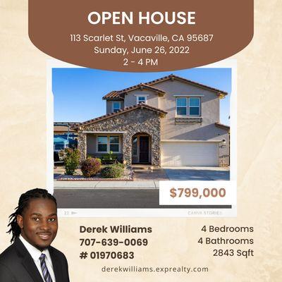 An Impeccable Vacaville Open House