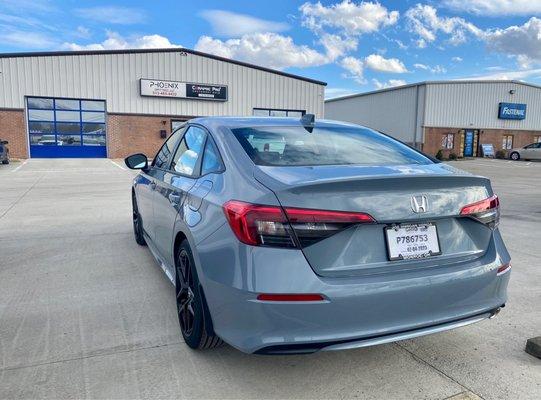 Day before tint here at Phoenix Upfitters, LLC