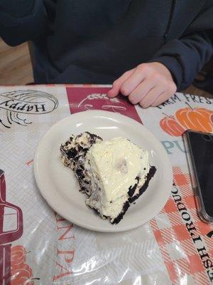 Oreo Cookies and Cream Pie