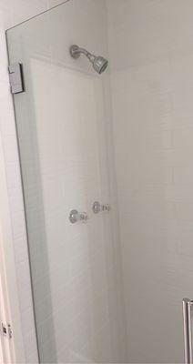 3/8 Shower Door Enclosure and Hardware.