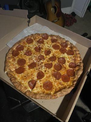 Pepperoni pizza