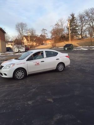 Company cars with Scrubby Dutch Cleaning.  We are all in uniform. Locally owned & operated since 1983. No franchised