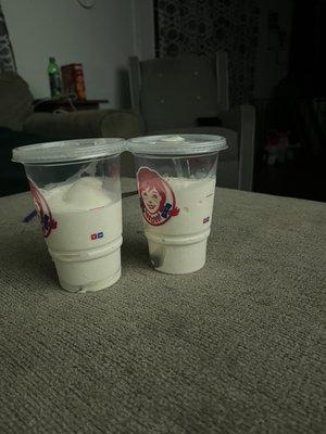 Frostys sent empty!