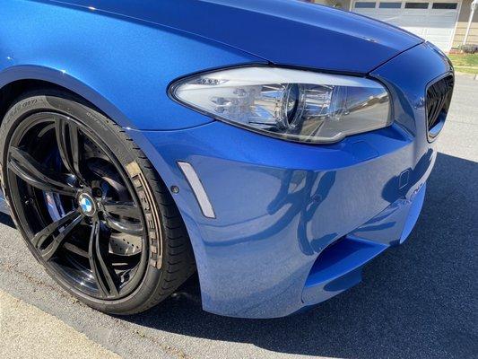 My BMW F10 M5 after Golden Touch repaired it.  They take pride in their workmanship and precision painting and it shows!