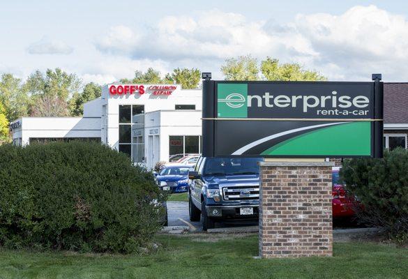 Conveniently located next door to Enterprise Rent-A-Car