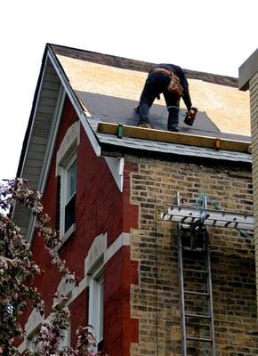 Roofing installation