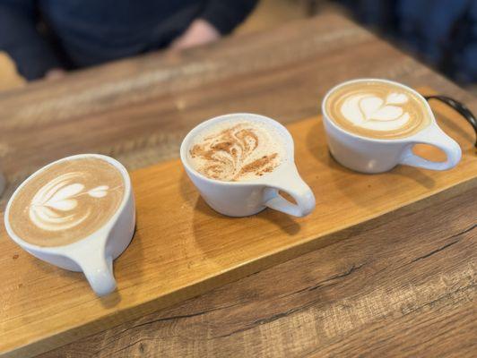 Latte Flights (traditional)