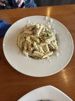 Green Chile Chicken Pasta