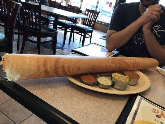 70mm paper dosa!