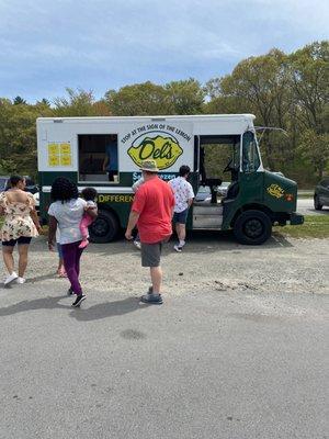 Truck at Goddard Memorial State Park