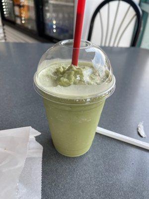 Green tea smoothie