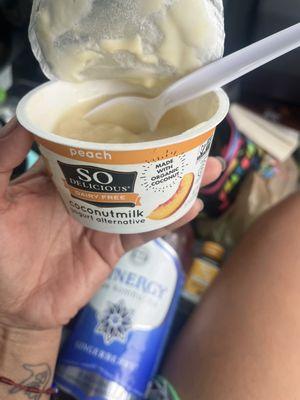 Love this yogurt! And the kombucha & Sol-ti shots!!!