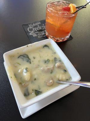 Gnocchi soup