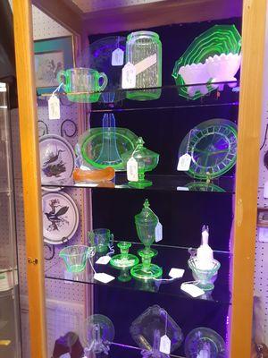 Uranium glass