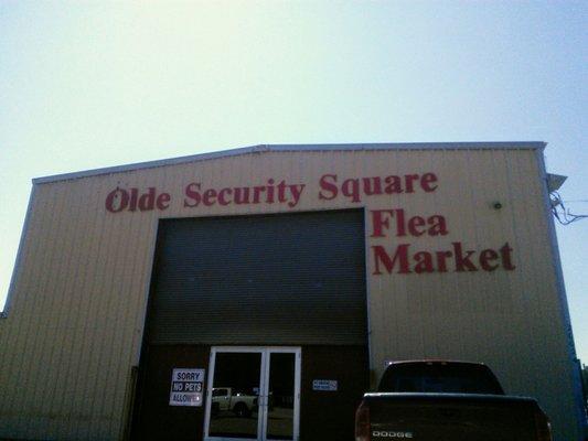 Old Security Square Flea Market- O.K.