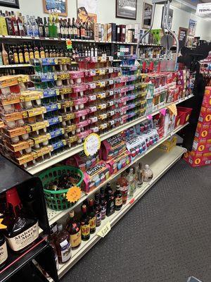 Selection of ready to go beach drinks