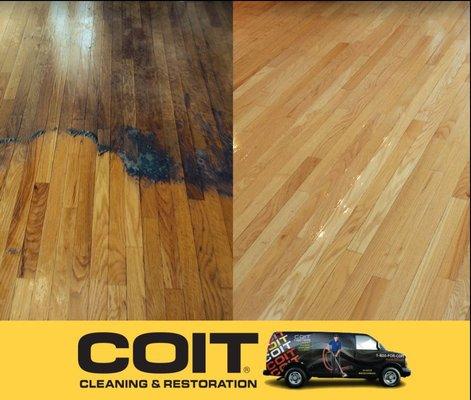 The COIT Difference: Wood Floor cleaning