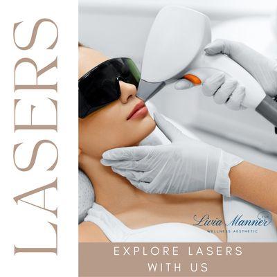 Laser therapies now available.