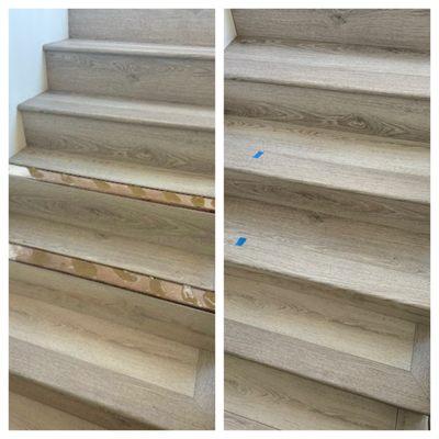 Stair tread repair