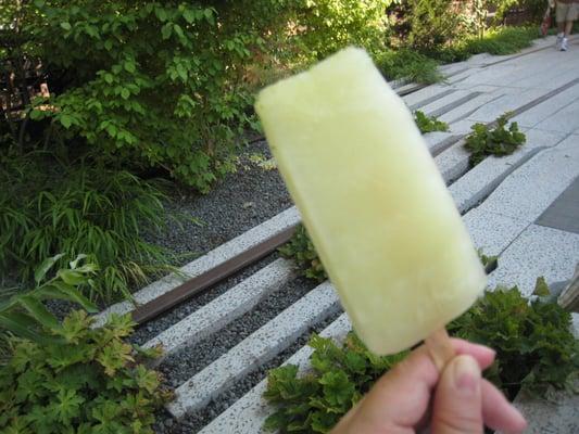 cucumber-lime popsicle