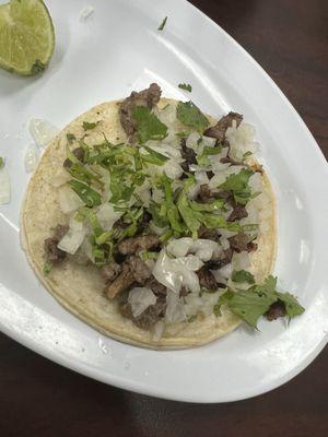 Asada taco