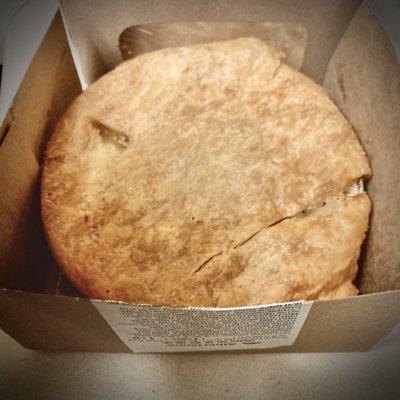 Chicken pot pie from the hot deli. Sold hot & ready to eat. So nice.