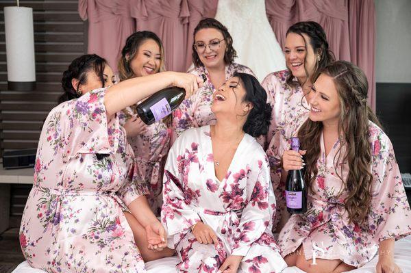 Have fun with your bridesmaids!