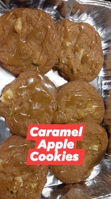 Caramel Apple Cookies