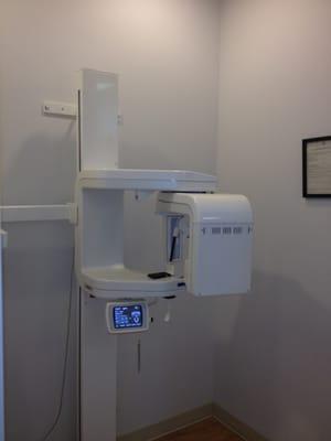 Panoramic X-ray. Our office is completely digital