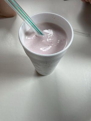 Strawberry milkshake