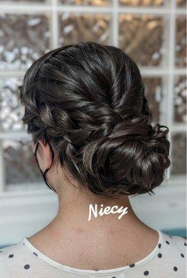 Homecoming hair by Niecey