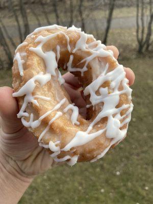 Eggnog donut