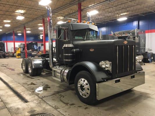 Restored Peterbilt 359