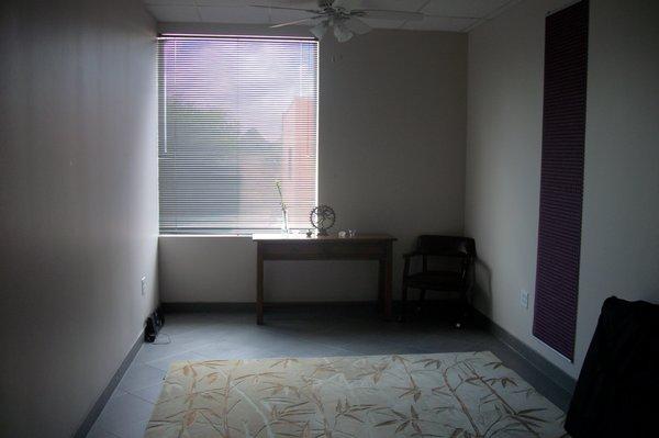 Our Classroom where we host our meditation classes with more classes to come