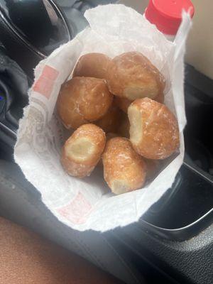 Hot donut holes