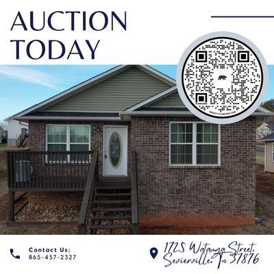 New auction. Sevier County. 3 bedroom, 2 bathroom.