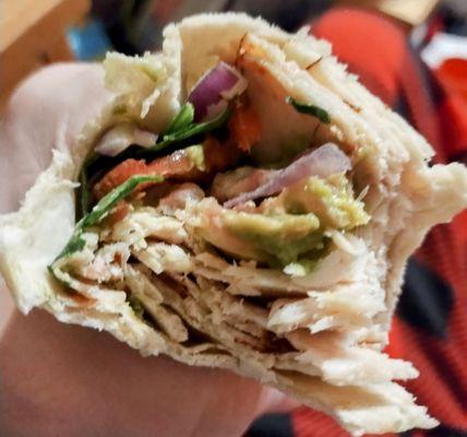 Turkey, Bacon & Avocado Wrap