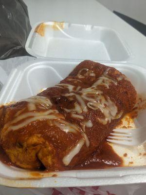 Enchilada burrito