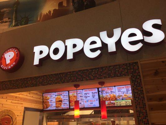 Outside of Popeyes