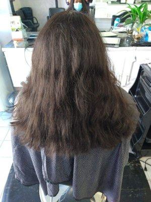 Before balayage