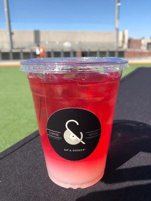 Black Cherry Hibiscus Iced Tea