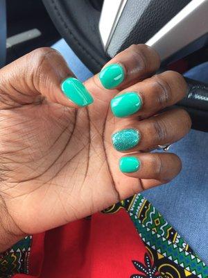 Thao slayed my nails again! DND (a new color)